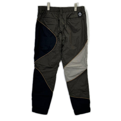 MARK&LONA Streamer Crinkle Nylon Jogger Brown Size 46