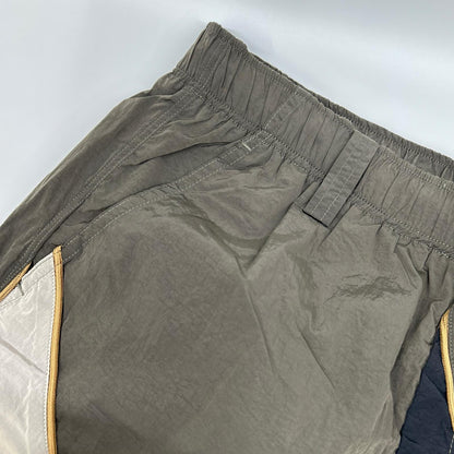 MARK&LONA Streamer Crinkle Nylon Jogger Brown Size 46