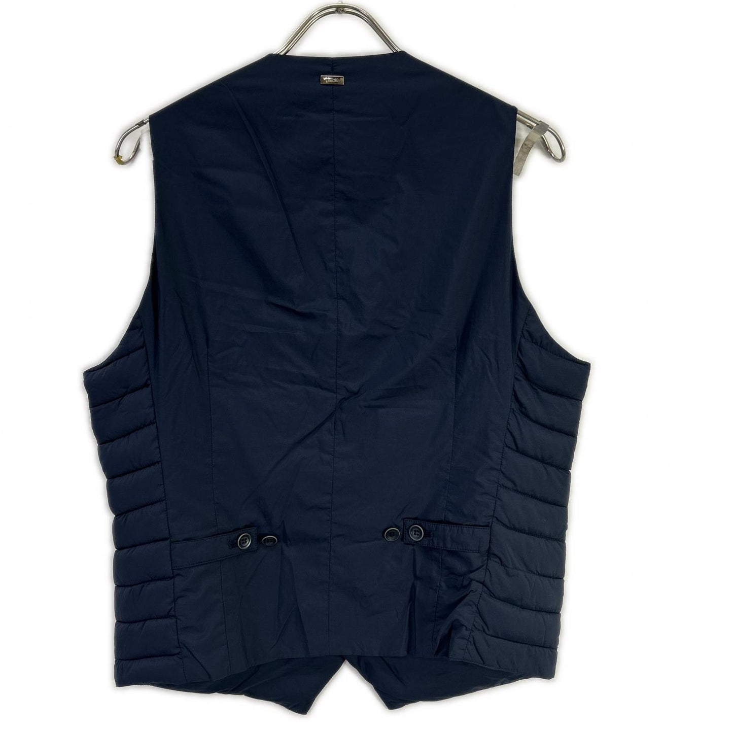 HERNO IN-TECH Nylon Inner Vest Blue Size 46