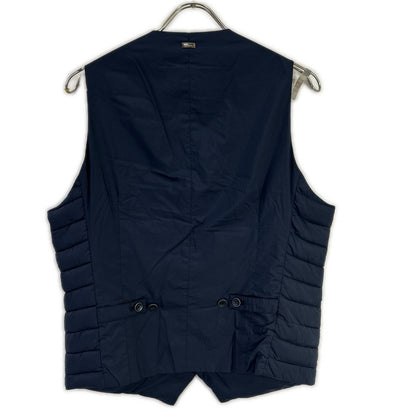 HERNO IN-TECH Nylon Inner Vest Blue Size 46