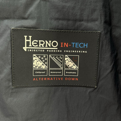 HERNO IN-TECH Nylon Inner Vest Blue Size 46