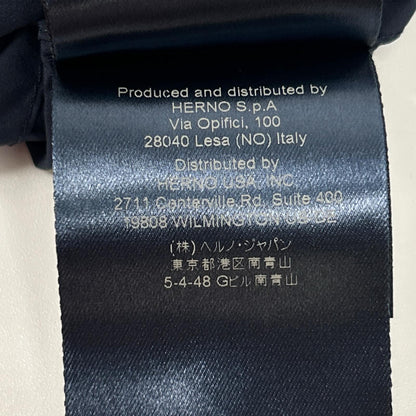 HERNO IN-TECH Nylon Inner Vest Blue Size 46