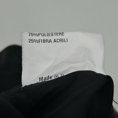 ARCHIVIO Bargello Gold Teddy Fleece Jacket Black Size 46