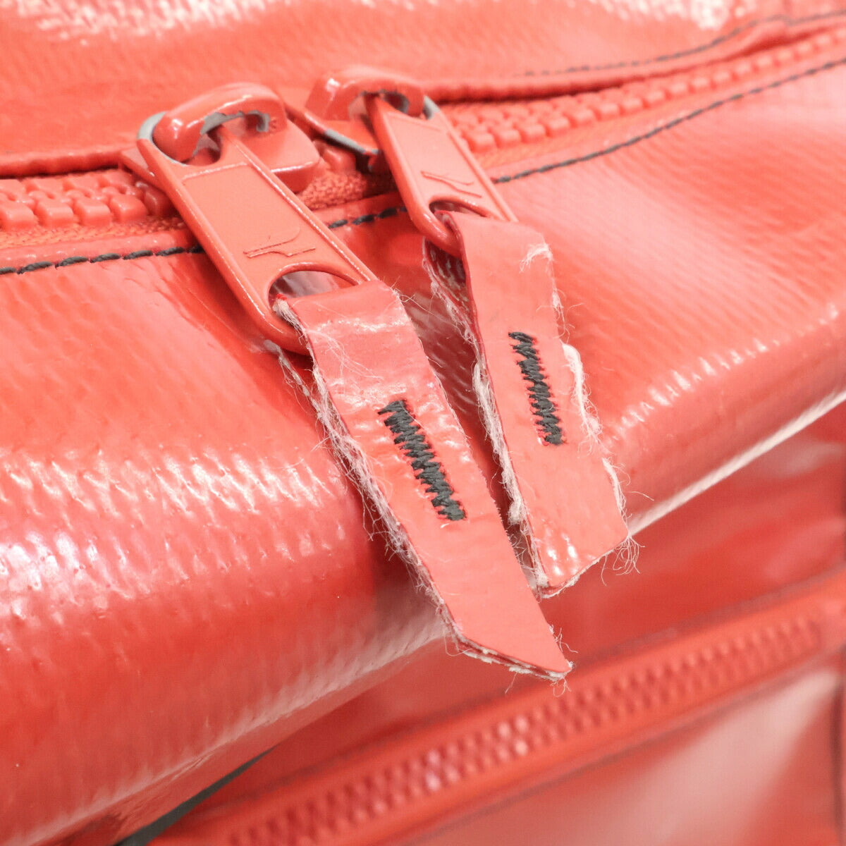FREITAG F49 Fringe PVC Backpack Red Size ONE SIZE