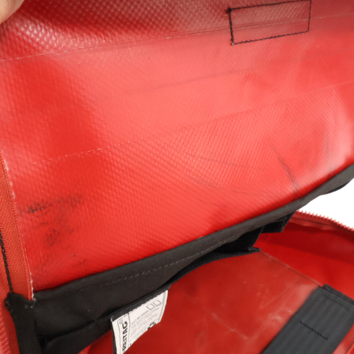 FREITAG F49 Fringe PVC Backpack Red Size ONE SIZE