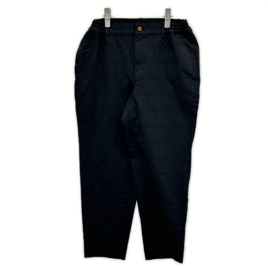 COMMEdesGARCONS HOMME DEUX Windowpane Pants Black Size XS