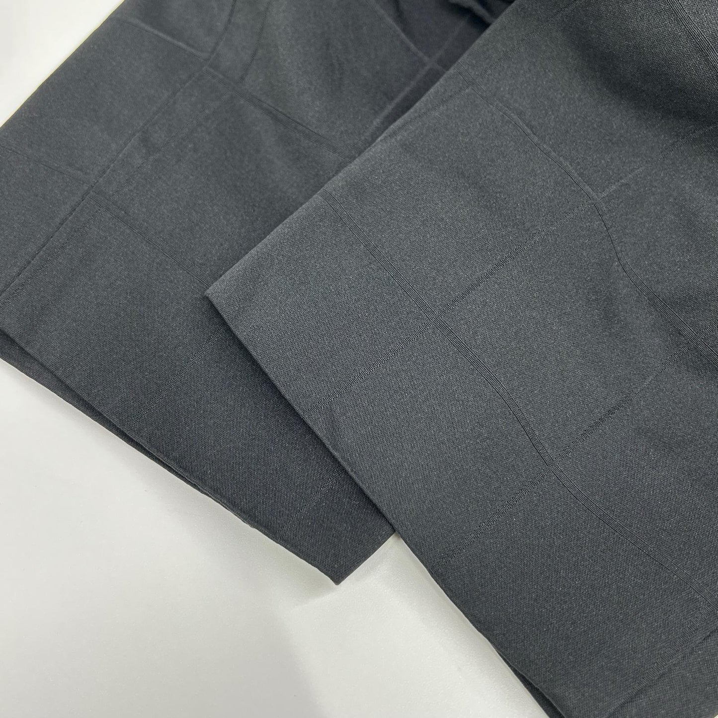 COMMEdesGARCONS HOMME DEUX Windowpane Pants Black Size XS