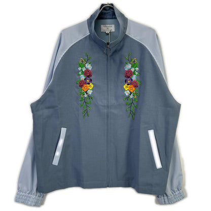 New Order 26SS 2-Tone Sax Blue Track Jacket Size 3