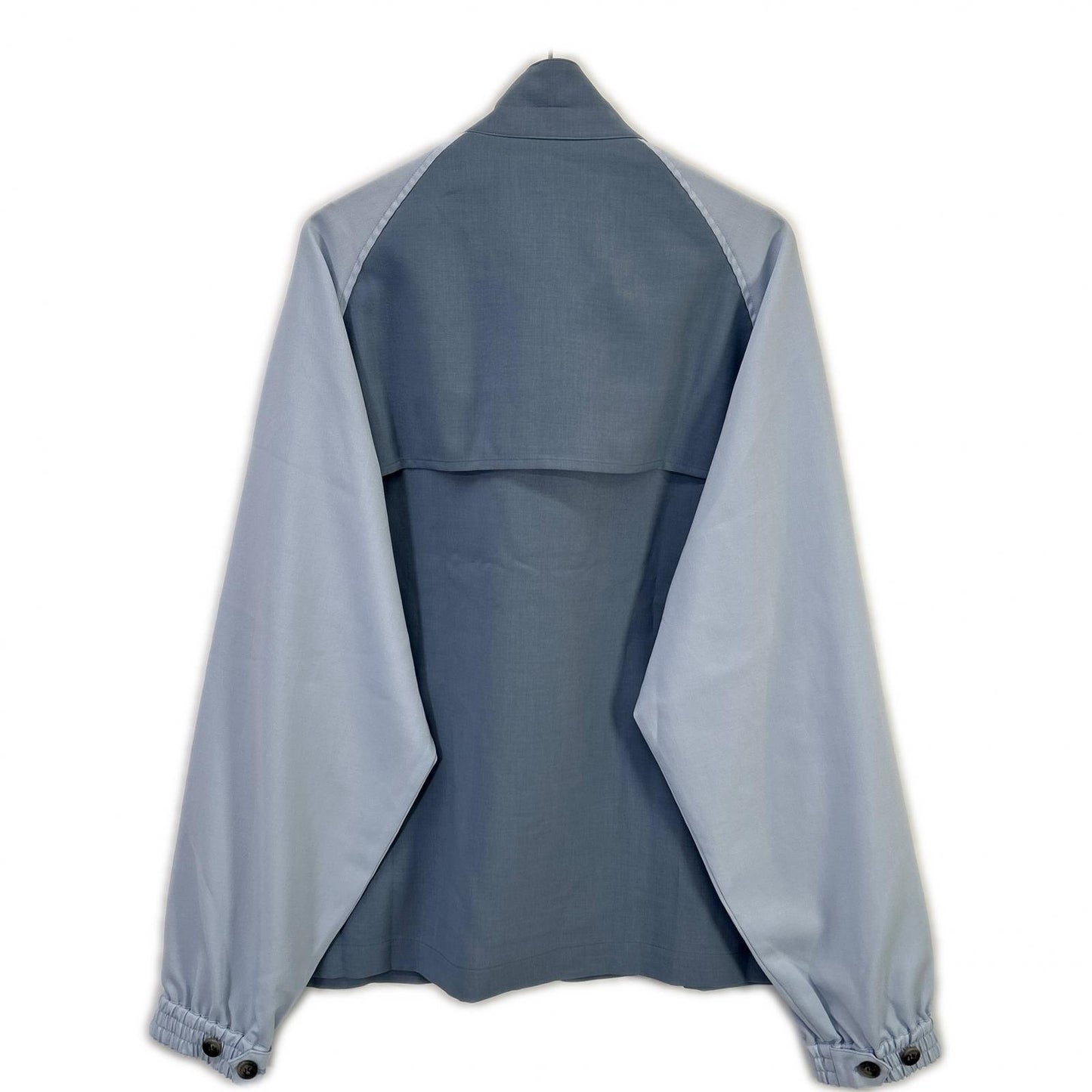 New Order 26SS 2-Tone Sax Blue Track Jacket Size 3