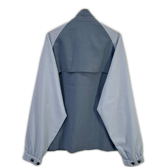 New Order 26SS 2-Tone Sax Blue Track Jacket Size 3