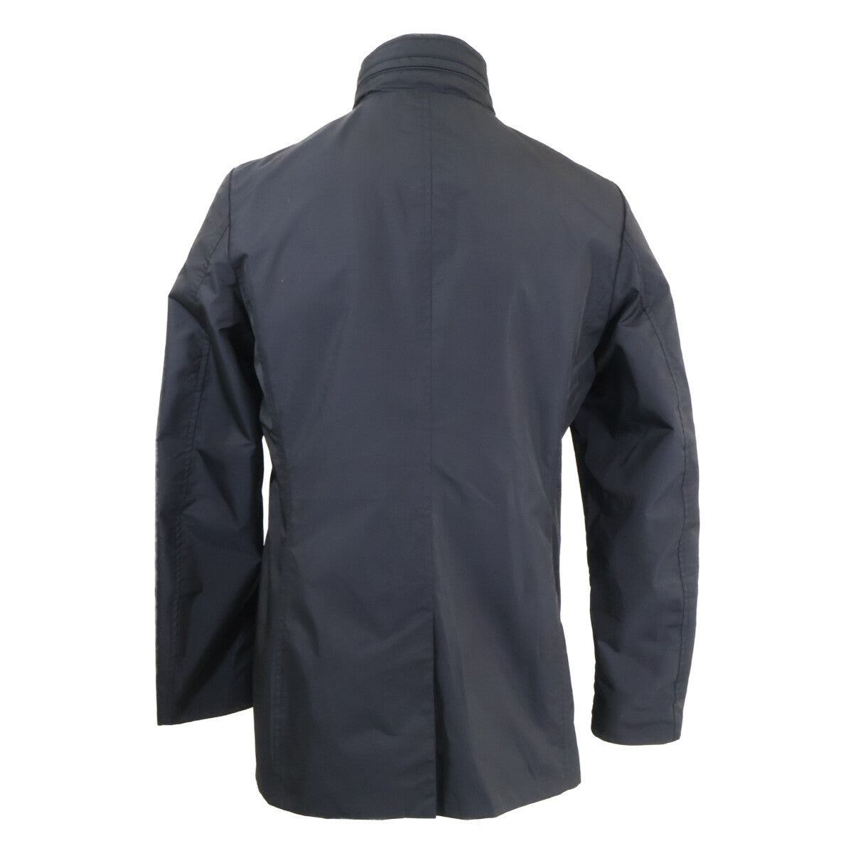 MOORER BORROMINI-WK Nylon Short Coat Navy Size 46