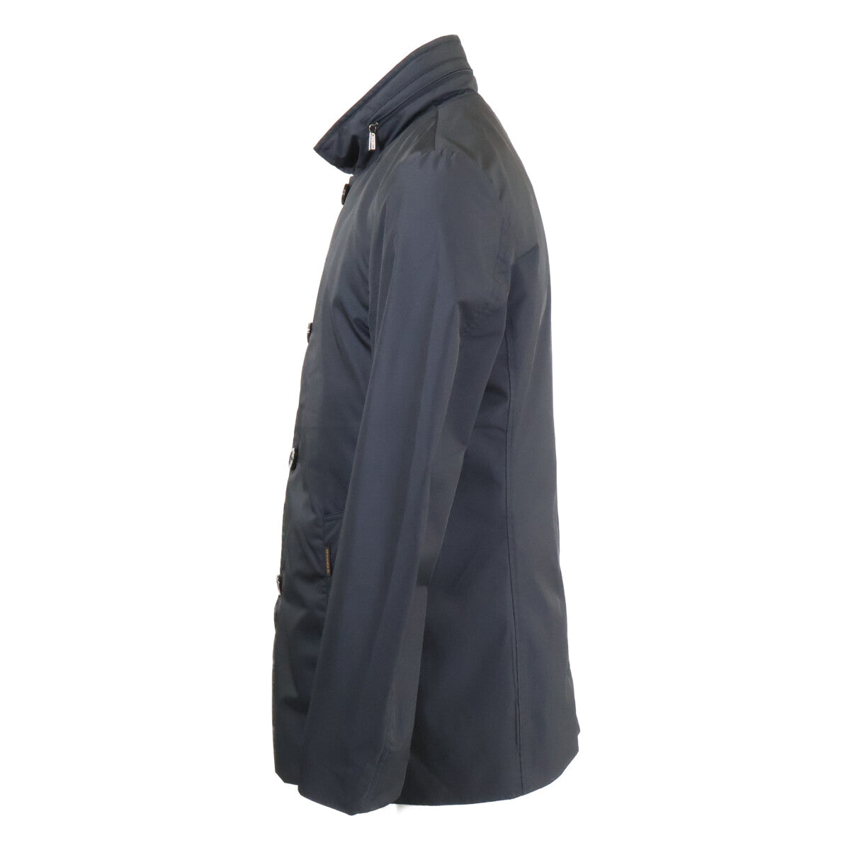 MOORER BORROMINI-WK Nylon Short Coat Navy Size 46