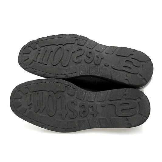 a.testoni Leather Bit Loafers Black Size 6.5