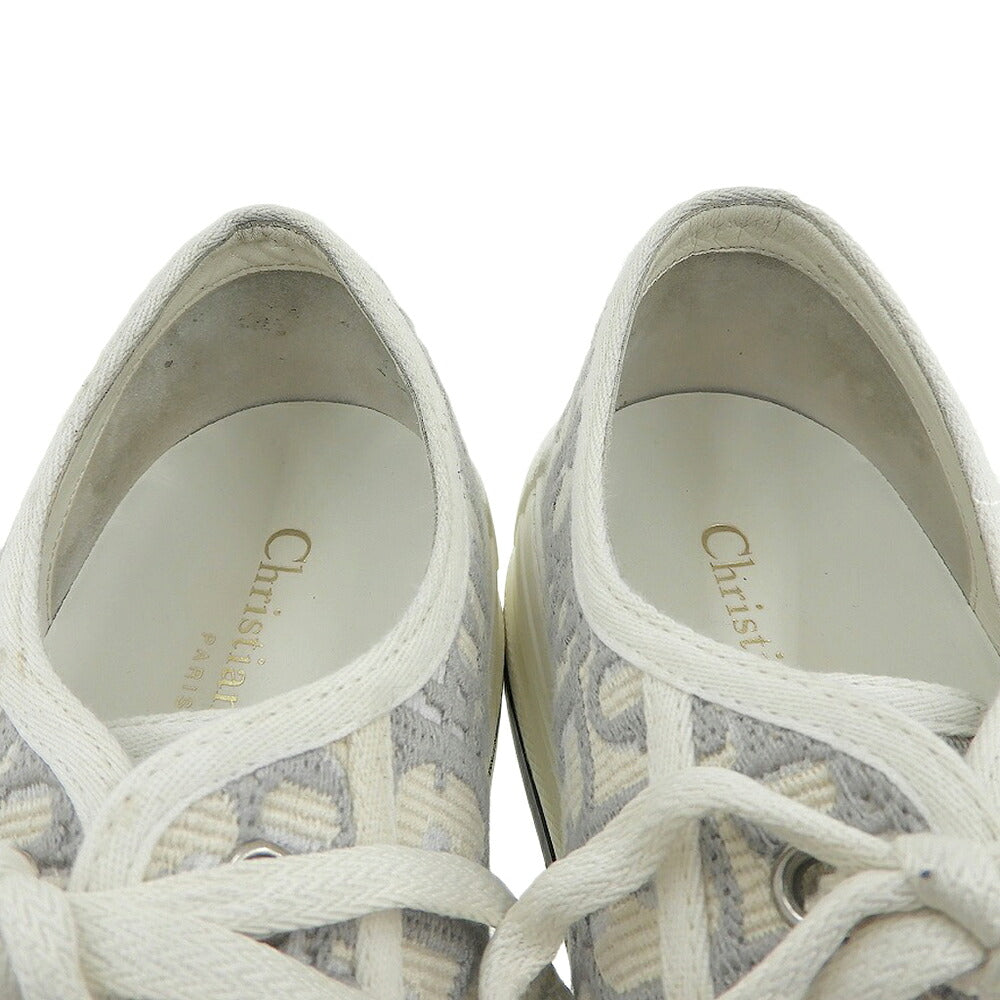 Christian Dior Walk'n'Dior Oblique Sneakers Gray Size EU 39