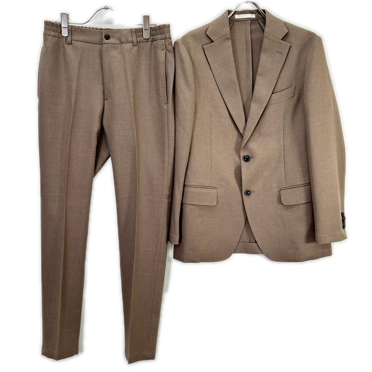 MEN'S MELROSE Suit Set-up Jacket Brown Size 3