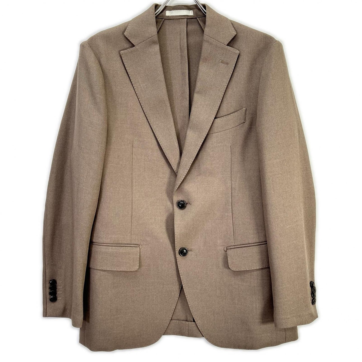 MEN'S MELROSE Suit Set-up Jacket Brown Size 3