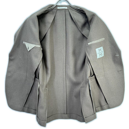 MEN'S MELROSE Suit Set-up Jacket Brown Size 3
