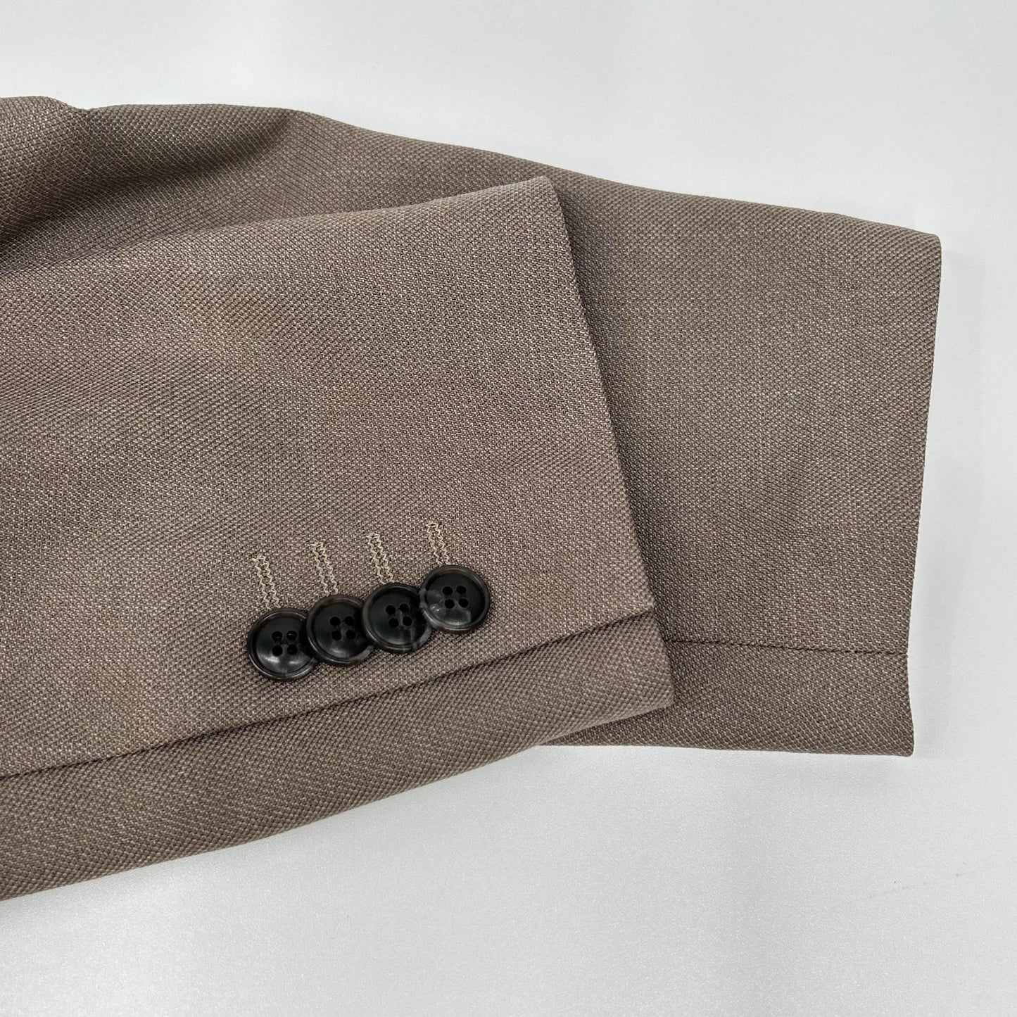MEN'S MELROSE Suit Set-up Jacket Brown Size 3