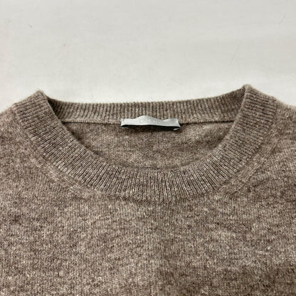 DIOR Gray Wool Cashmere CD Logo Embroidery Sweater Size L