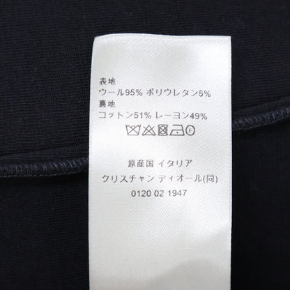 DIOR 543J400A1016 Paris Label Bonded Zip Jacket Navy Size M