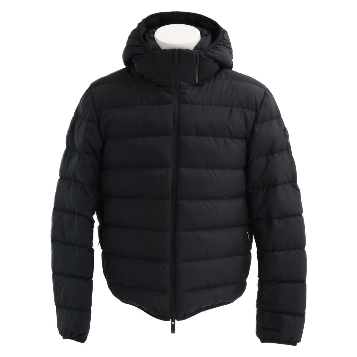 MONCLER JELUZ Hooded Down Jacket Black Size 2