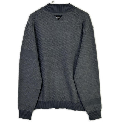 MARK&LONA Wool DPHK Knit Sweater Charcoal Size 48