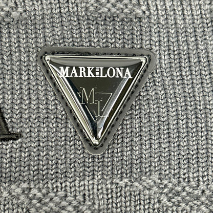 MARK&LONA Wool DPHK Knit Sweater Charcoal Size 48