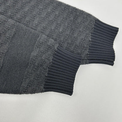 MARK&LONA Wool DPHK Knit Sweater Charcoal Size 48