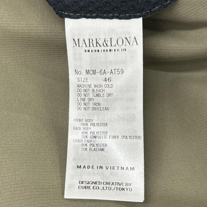 MARK&LONA DHTS Polyester Shorts Khaki Size 46