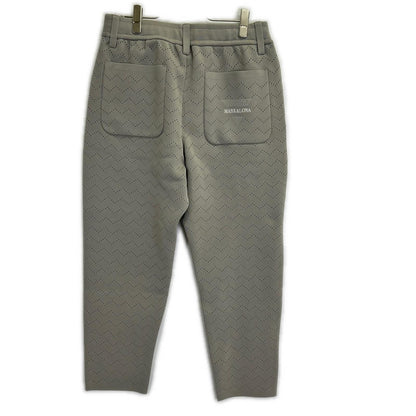MARK&LONA MRPT Milano Rib Polyester Pants Gray Size 46