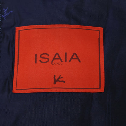 ISAIA Edwin Woodhouse 2-Button Suit Navy Size 48 8R Size 48 8R