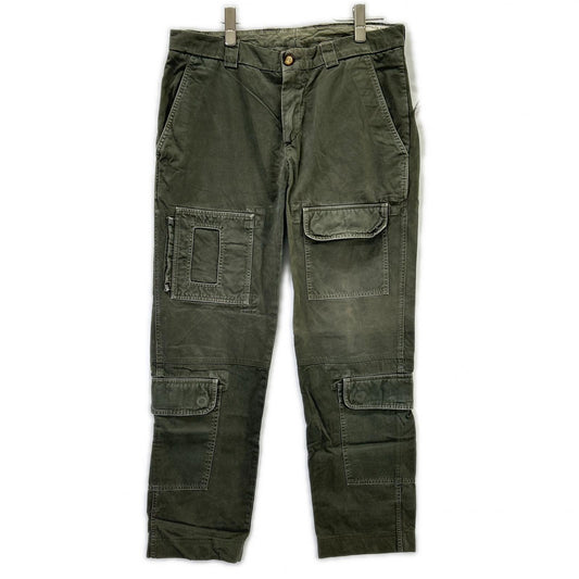 BRUNELLO CUCINELLI DE91930 Khaki Aviator Pants Size 48