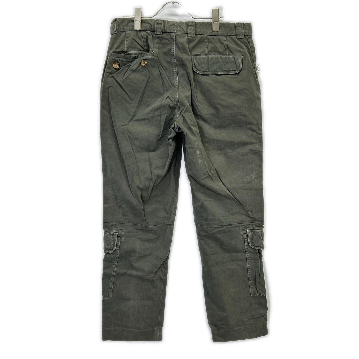 BRUNELLO CUCINELLI DE91930 Khaki Aviator Pants Size 48