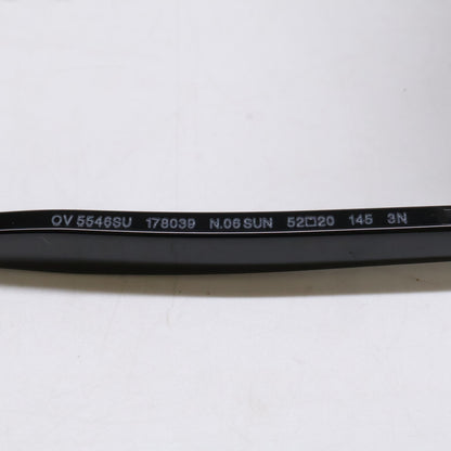 OLIVER PEOPLES OV5546SU Sunglasses Black/White Size 52x20