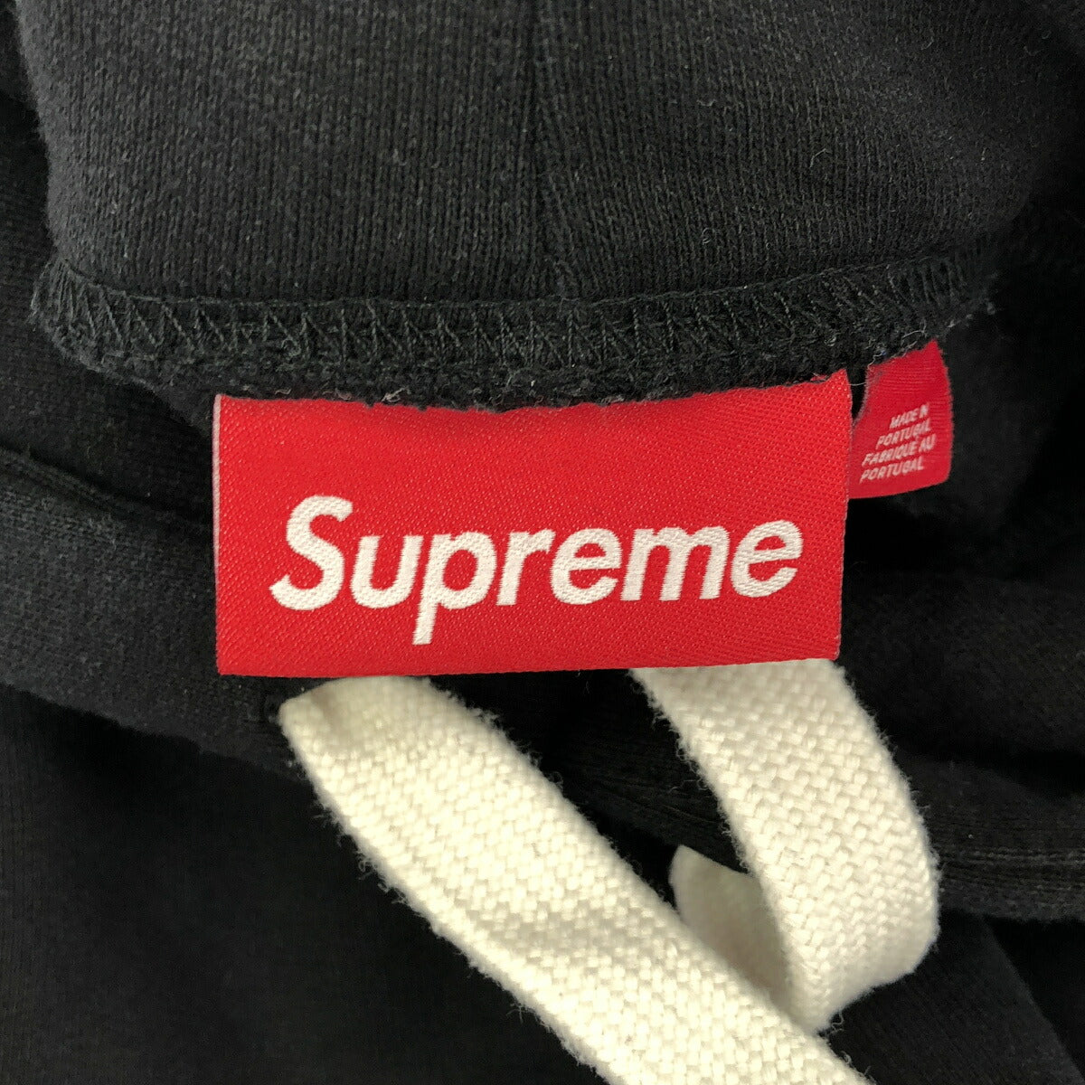 Supreme Small Box Logo Black Hoodie Size M