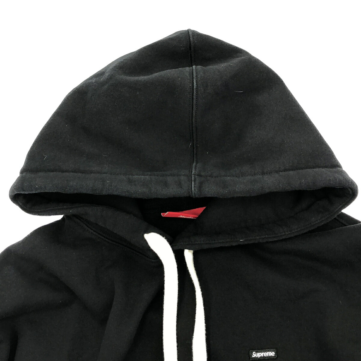 Supreme Small Box Logo Black Hoodie Size M