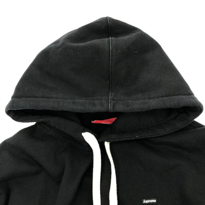 Supreme Small Box Logo Black Hoodie Size M
