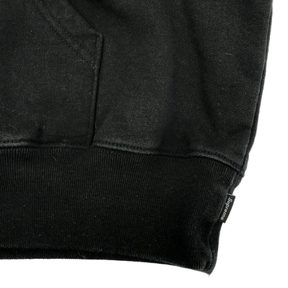 Supreme Small Box Logo Black Hoodie Size M
