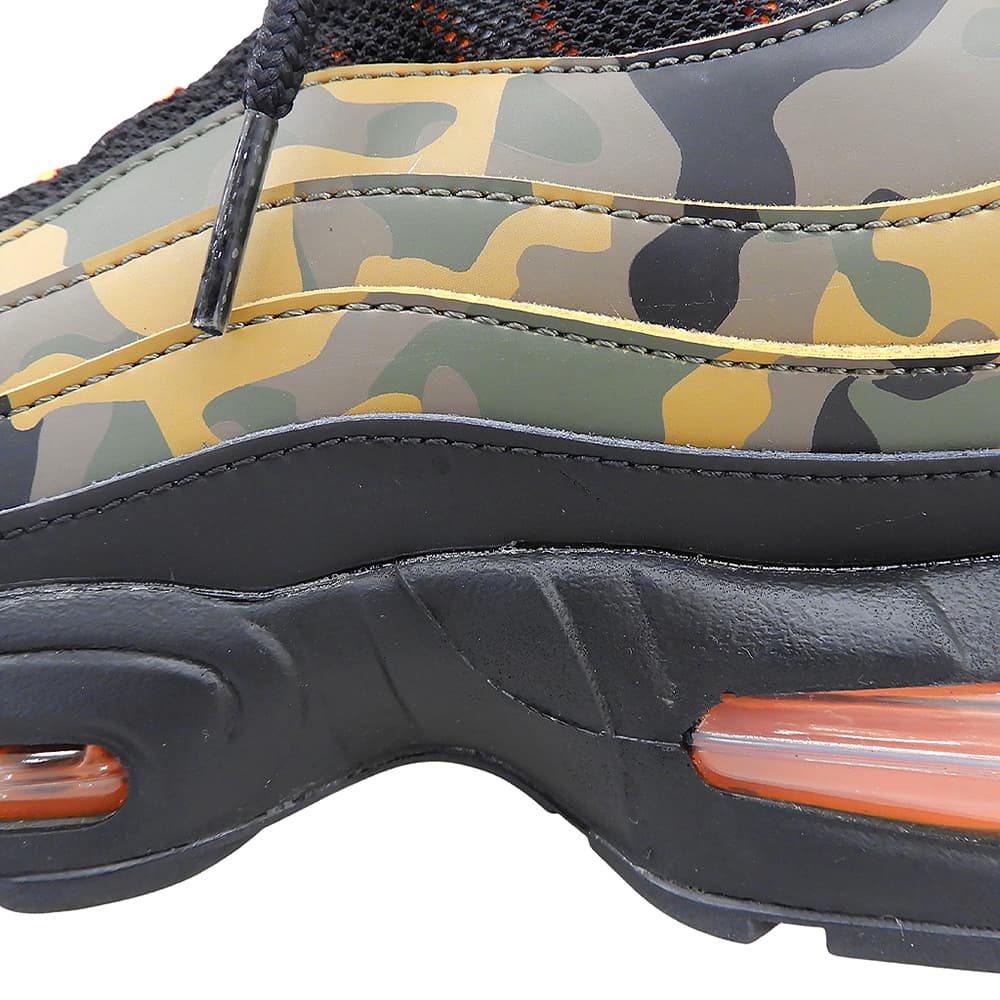 NIKE Air Max 95 HQ1973-001 Black/Golden Beige Sneakers Size 8(US)