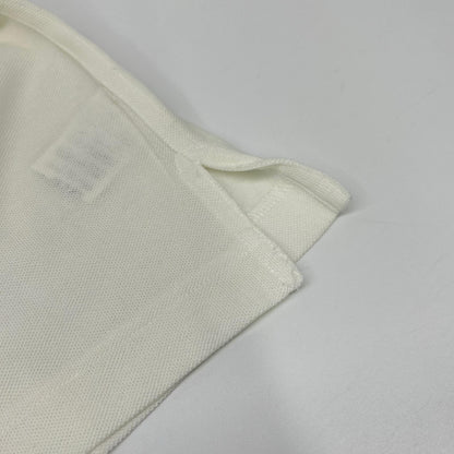 HERMES White H Embroidery Pocket Pique T-Shirt Size S