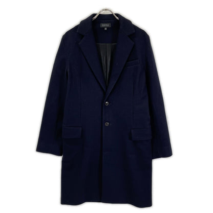 BARNEYSNEWYORK Navy Wool Chesterfield Coat 2055513 Size 46