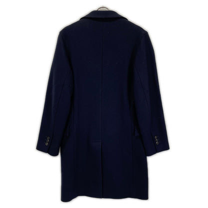 BARNEYSNEWYORK Navy Wool Chesterfield Coat 2055513 Size 46