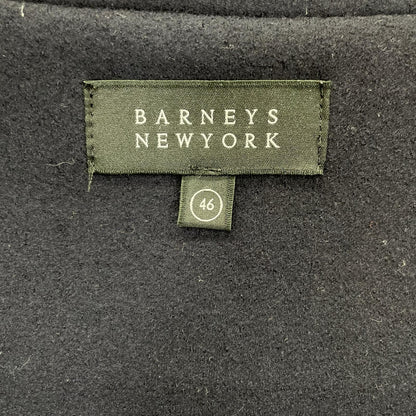 BARNEYSNEWYORK Navy Wool Chesterfield Coat 2055513 Size 46
