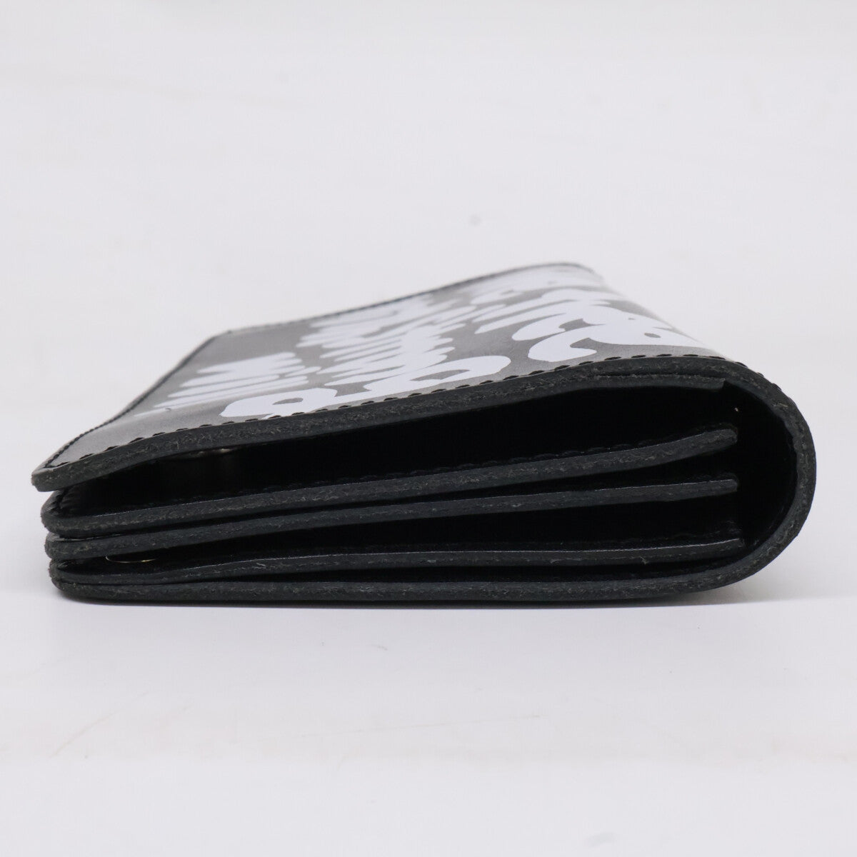 COMMEdesGARCONS Black Live Free Wallet OZ-K917 Size ONE SIZE