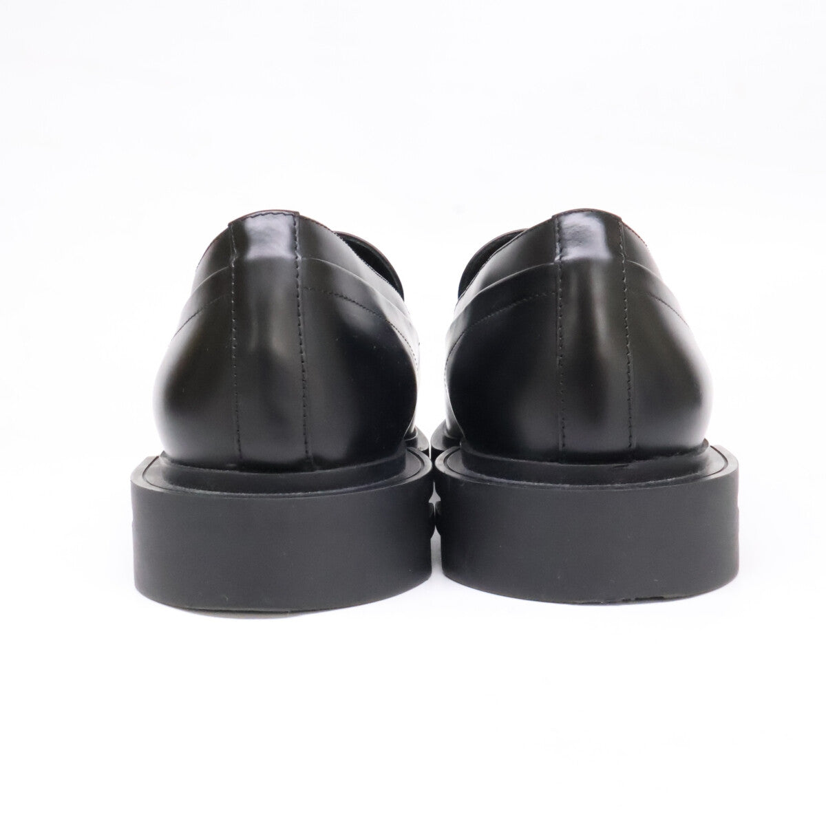 FENDI 7D1616 SHOW Loafers Black Size 9