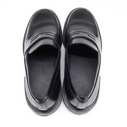 FENDI 7D1616 SHOW Loafers Black Size 9