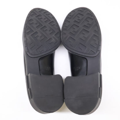 FENDI 7D1616 SHOW Loafers Black Size 9