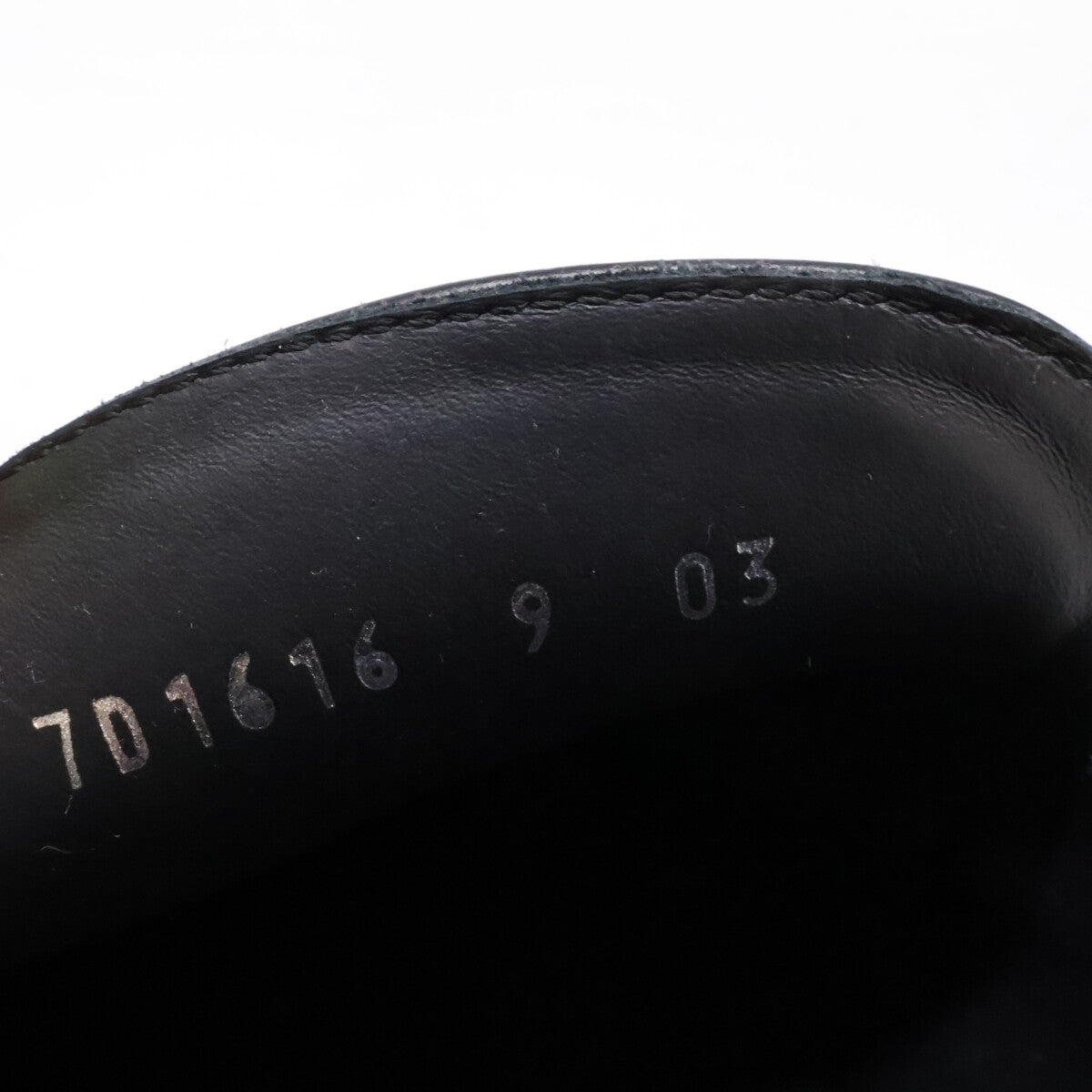 FENDI 7D1616 SHOW Loafers Black Size 9