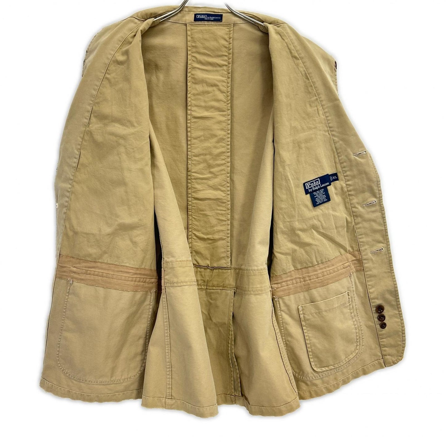POLObyRalphLauren 00s Beige MA-1 Hunting Jacket Size XL