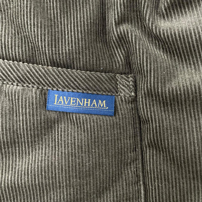 LAVENHAM Khaki Patchwork Oversized Denham Jacket Size L